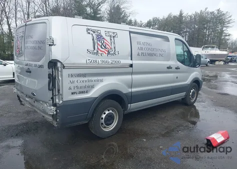 2016 Ford Transit z USA, uszkodzony, nr VIN 1FTYE1YM2GKA08715